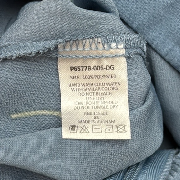 Lush Floral Blue jumpsuit size xs - Picture 10 of 12